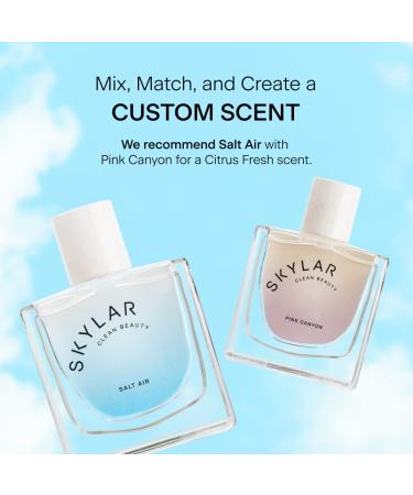 Skylar Salt Air Eau de Parfum - Hypoallergenic & Clean Perfume for Women & Men Vegan & Safe for Sensitive Skin - Fresh Perfume with Notes of Driftwood Sea Salt & Seaweed - 50mL /1.7 Fl oz - Buy Online on GoSupps.com