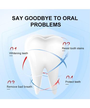 Probiotic Whitening Toothpaste for Sensitive Teeth Natural Gum Care and Fresh Breath Formula Stain Removal and Enamel Protection Mint Flavor 2.11 fl oz Mint 2.11 Fl Oz (Pack of 1) - Buy Online on GoSupps.com