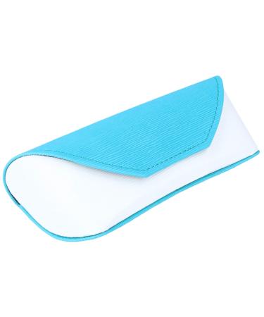 Sporty pocket case in the summer look with push button closure and structured soft touch surface-Corsica sport in turquoise white