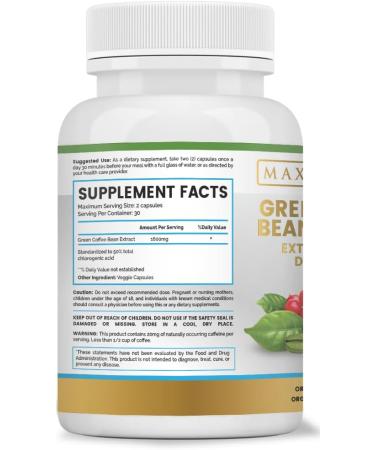 Maximize Within Green Coffee Bean Extract 60 ct - Buy Online on GoSupps.com