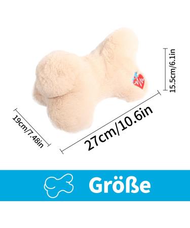 ALL FOR PAWS Puppy Heartbeat Pillow - Comforting Dog Cushion & Sleep Aid for Puppies | Plush Toy for Puppy Anxiety Relief - Buy Online on GoSupps.com