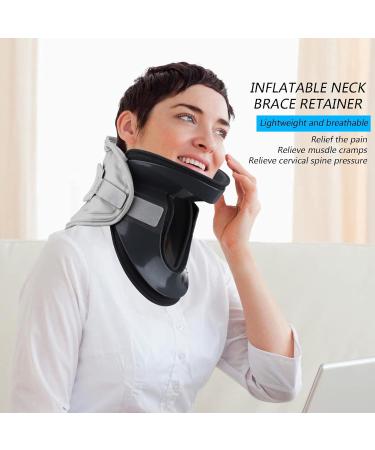 Adjustable Inflatable Neck Support & Traction Device | Relieve Neck & Shoulder Pain at Home - Buy Online on GoSupps.com