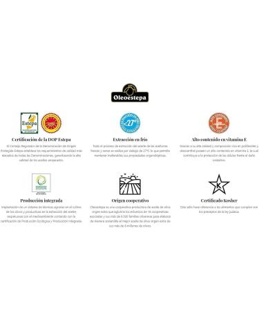  Oleoestepa Estepa Virgin & Egregio Duo Gourmet Oleoestepa Set of 2 Bottles 500 ml - Buy Online on GoSupps.com