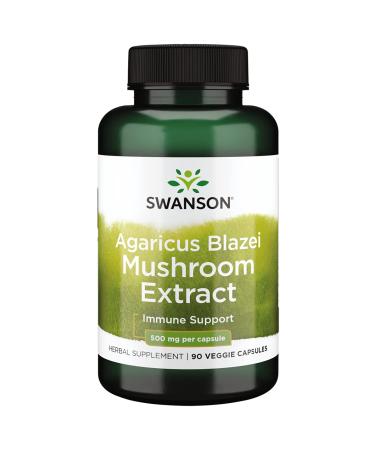 Agaricus Blazei Mushroom Extract 500 Mg 90 Caps - Buy Online on GoSupps.com