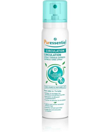 Puressentiel - Kit Circulation - Gel Ultra-Frais aux 17 huiles essentielles + Gel Ultra-Frais aux 17 huiles essentielles 100mL - Made in France - Buy Online on GoSupps.com