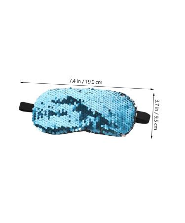 FRCOLOR 7pcs Double-Sided Sequined Eye Mask | Portable Sleep Mask for Men & Women - Perfect for Travel & Relaxation - Buy Online on GoSupps.com