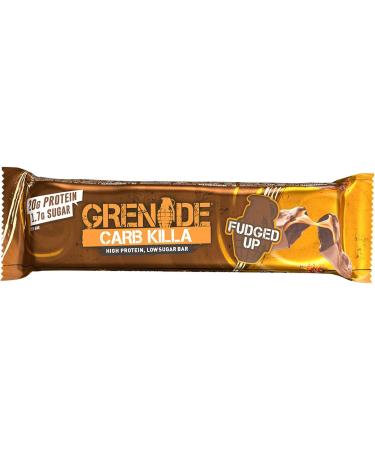 Buy Grenade Carb Killa High Protein Low Sugar Candy Bars - Fudged Up (12x60g Pack of 6) - International Shipping Available - Buy Online on GoSupps.com