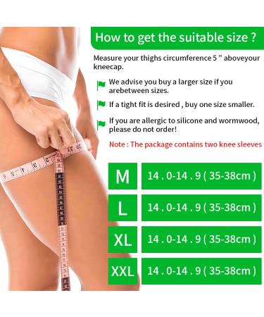 Tourmaline Acupressure Self-Heating Knee Sleeves | Black XL Men's and Women's Detox Sculpting Knee Pads - Buy Online on GoSupps.com