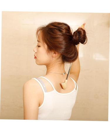 Beavorty Shiatsu Neck and Shoulder Massager - Bamboo Tension Relief Tool for Back Pain & Itching - Long Handle Scraper for Ultimate Comfort - Buy Online on GoSupps.com