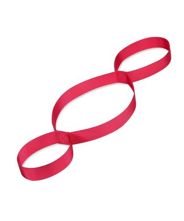 Slope - Stretching band Stretching - YogaGurt for Yoga Pilates & Fascia Training - A total of approx. 75cm long - 3.8cm wide - Dehnhilfe + Sustainable pain therapy & bottleneck stretch -100% cotton