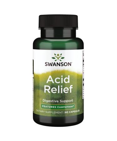 Swanson Acid Relief 60 Capsules 1