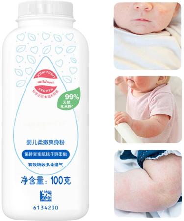  gifyym Baby Body Powder - Talcum Powder For Baby Skin Free - Bulk Scleoscopes For Women | 100G Natural Moisture Control Based Organic Loos E Particles | Baby Care - Buy Online on GoSupps.com