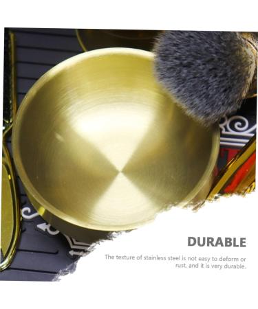 Buy PopetPop 304 Stainless Steel Shaving Foam Shell - Collapsible Stirring Bowl for Shaving Soap & Razor | International Shipping Available - Buy Online on GoSupps.com