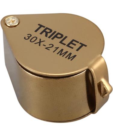 Pteanecay 2X Portable 30X Power 21mm Jewelers Magnifier Foldable Gold Eye Loupe Jewelry Store Magnifying Glass - Buy Online on GoSupps.com