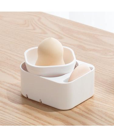 Makeup Sponge Blender Holder Sponge Makeup Blender Holder Powder Puff Makeup Puff Rack Egg Beauty Sponge Stand PS Anti Dust Powder Puff Storage Drying Rack for Bedroom - Buy Online on GoSupps.com