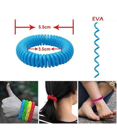 M ckit Mosquito Protection Bracelet | Effective Outdoor Defense for Kids & Adults | 18 Pieces - Anti-Mosquito Tick & Wasp Protection - Buy Online on GoSupps.com