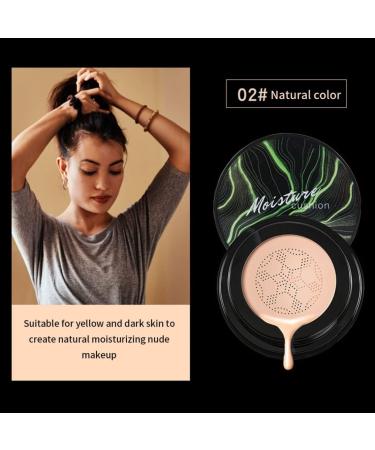 Air Cushion BB Cream Mushroom Head Puff Makeup Brightening Cream Style2 BB Cream - Buy Online on GoSupps.com