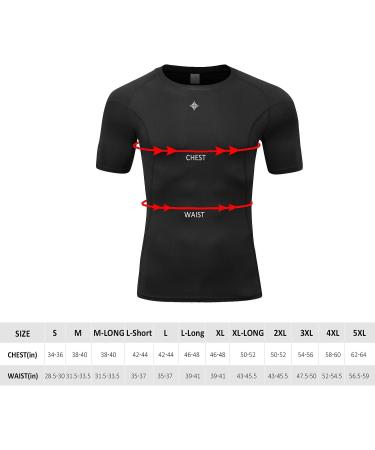 Milin Naco Men's Short Sleeve Compression Shirts 3 Pack - UPF 50+ Rash Guard - XX-Large - Buy Online on GoSupps.com