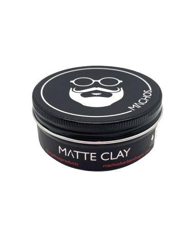 Machos Mens HAIR POMADE MATTE effect MACHOS to style and fix hair naturally High performance Long duration Not pasty BEST POMADE FOR MENS! (1 UNIT PACK 130GR/ 4.4OZ)