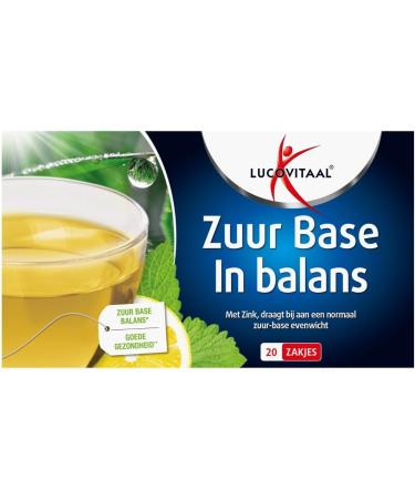  Lucovitaal Lucovitaal Acid-based tea 20 pieces 20 units - Buy Online on GoSupps.com