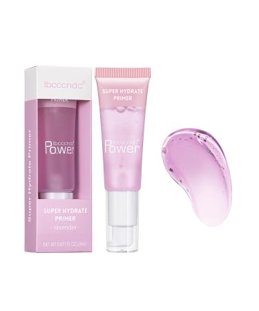 Makeup Primer All Matte Oil Free Full Coverage Foundation Base Long Lasting Hydrating Smoothing Moisturizing Makeup Base Matte Foundation Primer (# Lavender)