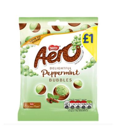 Aero Delightful Peppermint Bubbles 80g x Case of 24