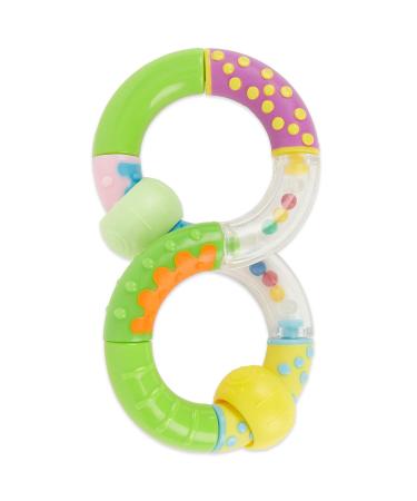 Bieco Ringrassel Baby - Movable Elements | Bite Ring & Rasselring for Motor Skills | Best Sensorism Toys for Babies - Buy Online on GoSupps.com