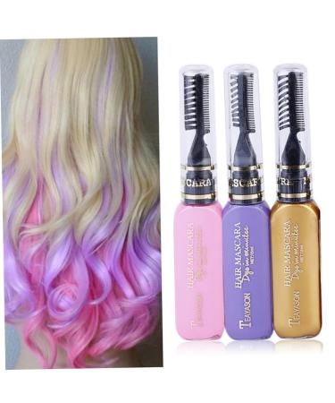 Disposable Hair Cream - Purple Temporary Hair Color Chalk | Non-Toxic Hair Styling Tool - Buy Online on GoSupps.com