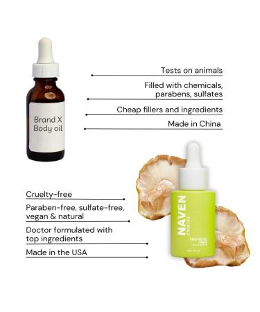 KOA LIFE NAVEN x You're Oil I Need - Anti-Aging Jasmine Body Oil | For Radiant Glowing and Even Skin Tone | Vegan Cruelty and Chemical Free Naven Body Oil - Buy Online on GoSupps.com