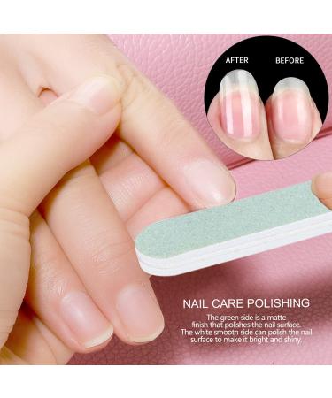 FANDAMEI 20PCS Professional Manicure Tools Kit | Nail Files & Buffers Set with Rectangular Nail Buffer Block and 100/180 Grit Nail File | 7 Way Nail File & Nail Polishing Buffer | Nail Care Tool in Black - Buy Online on GoSupps.com