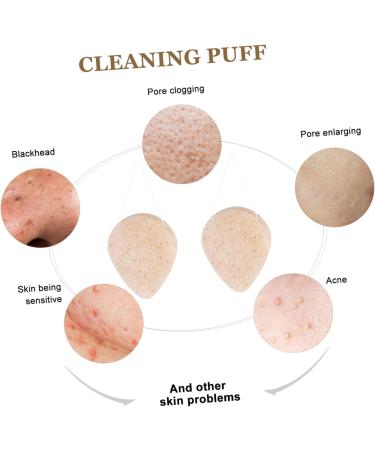 minkissy 1pc Sponge Face Wash Bath Sponges for Shower Exfoliating Facial Sponge Facial Cleaning Sponge Compressed Sponges Exfoliating Sponge Facial Sponge Puff Body Puff Face - Buy Online on GoSupps.com