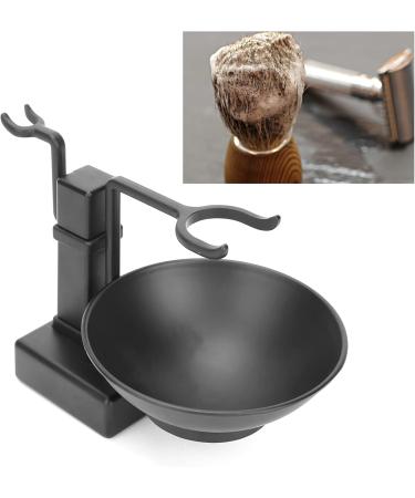 Sonew Shaving Brush Holder & Stand - Zinc Alloy Shaving Brush Set for Men | Beauty Salon & Household Use (Black) - Buy Online on GoSupps.com