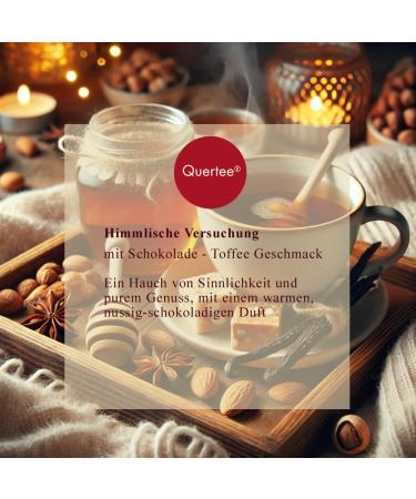  Quertee Quertee - Black tea - "heavenly temptation" - chocolate toffee flavor (500 g) - Buy Online on GoSupps.com