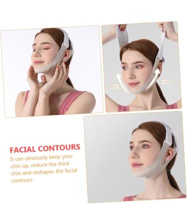 POPETPOP Facial Slimming Strap 1pc Thin Belt Double Chin Strap Facial Cheek Strap Lifting Belt Silicone Lifting V Belt Sling Woman Silica Gel Firming Facial Belt - Buy Online on GoSupps.com