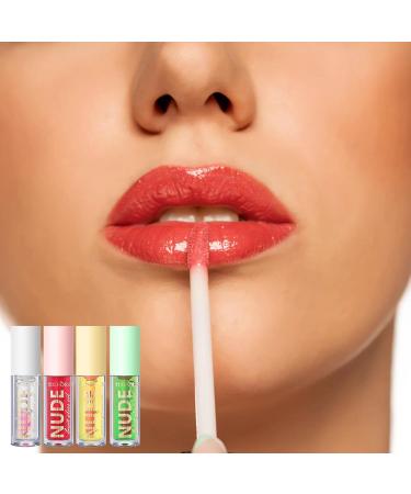  Linsition Fruit Lip Oil | Fruit Flavor Lip Gloss | Color Changing Dye & Lipstick Color Changing Lipstick for Women Moisturizes - Buy Online on GoSupps.com