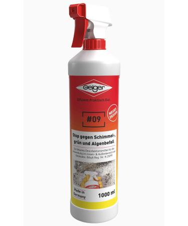 Geiger Chemie No. 09 Stop against mold 6 x 1000 ml bottle 6 l (1 pack)