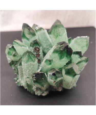 Crystal Rough 1pcs 300-900g Newly Natural Green Ghost Quartz Crystal Cluster Crystals raw Gemstone Specimen for Home&Office Decoration (Size : 500-600g) - Buy Online on GoSupps.com
