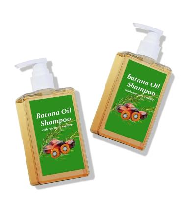 G n rique 2PC Shampoo with Batanas Oil Organic Batanas Oil with Rosemary Softens Hair and Strengthens Hair Strengthening for Men and Women