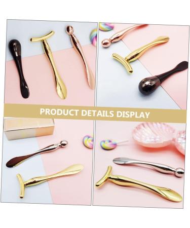  FRCOLOR 3 Pieces Eye Massager Spoon Massage Pen Eye Massage Roller Beauty Roller For Girls Makeup Kit Cosmetic Zinc Alloy Massage Equipment - Buy Online on GoSupps.com