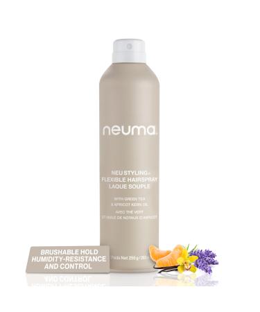 NEUMA Neu Styling Flexible Hair Spray 9 Fl. Oz. Hairspray for Women with Lavender Mandarin & Vanilla Scent Flexible Hold Styling Hairspray