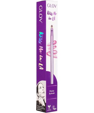 Lip Brush Lipstick Makeup Brush Lip Gloss Brush Thin Synthetic Vegan Bristles Lipstick Applicator Cruelty-free GLOV Kiss me in LA - Buy Online on GoSupps.com