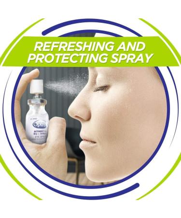 Reckitt Optrex ActiMist Double Action eye spray for tired and tense eyes refresh and protect eye spray longlasting relief pack of 3 x 10 ml eye spray - Buy Online on GoSupps.com