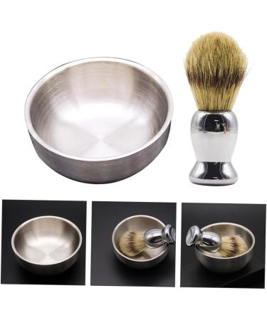 Frcolor 2-Piece Castle Feature Men's Shaving Brush & Razor Set - Premium Grooming Tools for Men - Buy Online on GoSupps.com