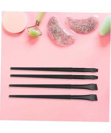 Baluue 80 Pcs Eyeliner Brush Makeup Brush Eye Makeup Tool Eye Brush for Eyeliner Black Artificial Fiber 14.50X0.90X0.70CMx5pcs Blackx5pcs - Buy Online on GoSupps.com