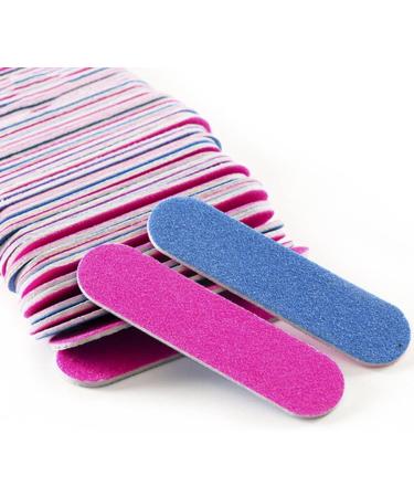 Dajidafu 100 Pieces Sandpaper Nail File Lightweight Wear-resistant Double Sided Crystal Polishing File Cosmetic Pedicure Manicure - Buy Online on GoSupps.com