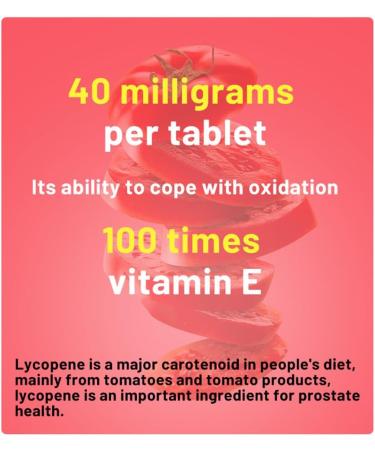 AIHIYO Lycopene Soft Capsule - 100mg Tomato Supplement Extract - Organic Complex Formula - 100 Count - Buy Online on GoSupps.com