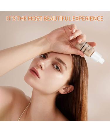 PHOERA 2PCS Foundation Liquid Foundation Foundation Full Coverage Long Lasting Perfect 30ml Matte Oil-Control Concealer 6 Colors Optional Great Choice and Gift (#102 Nude 60ml) 60 ml (Pack of 1) #102 Nude - Buy Online on GoSupps.com
