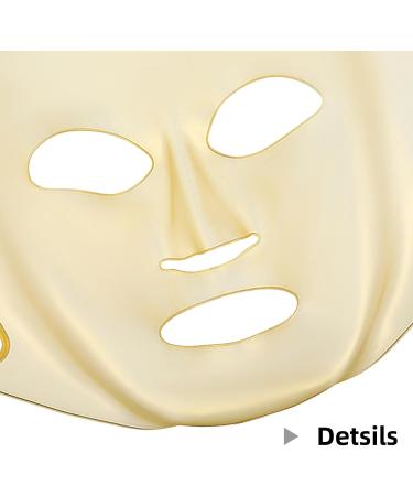 3 pi ces Masque Silicone R utilisable Couvre-masque Hydratant Ajustable pour Soins Visage Fixation S curis e Anti-glissement Design Compact et Pliable pour Usage Domestique et - Buy Online on GoSupps.com