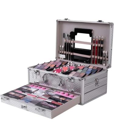 CHSEEO Multi-purpose Makeup Kit - All-in-One Gift Set with Lip Gloss, Blush, Eyeshadow Palette, Brush - Highly Pigmented Cosmetic Palette #2 - Buy Online on GoSupps.com