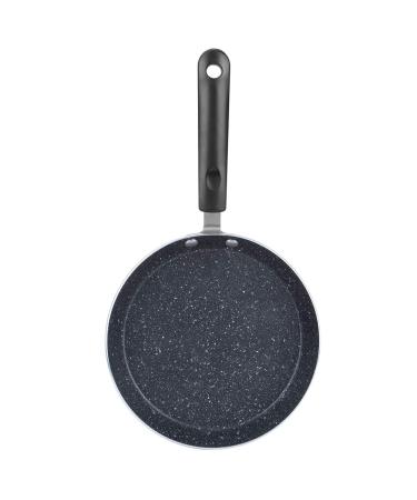 JOEBO Frying Pan with Handle Induction Cooker Non-Stick Cooking Tool for Breakfast Pancake Egg Pizza Pan Breakfast Maker Cookware Kitchen Utensils /1415 (Size : 6in Small Size)